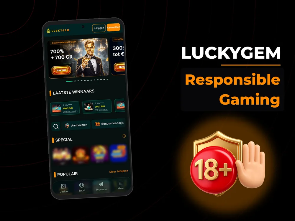 Luckygem - Responsible Gaming