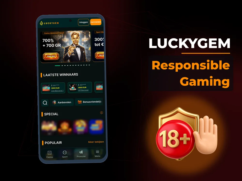 Luckygem - Responsible Gaming